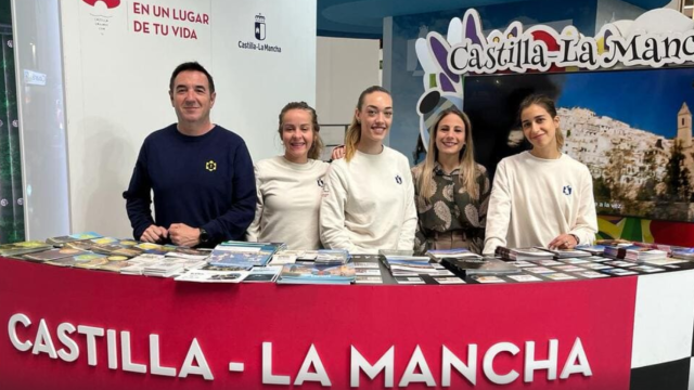 El stand de Castilla-La Mancha en B-Travel 2024.