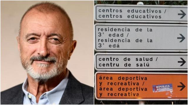 Arturo Pérez-Reverte en contra del asturiano