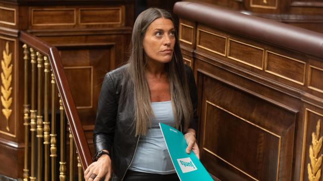 La portavoz de Junts en el Congreso, Míriam Nogueras. Imagen de archivo.