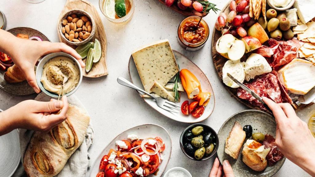 Desayuno equilibrado y saludable.