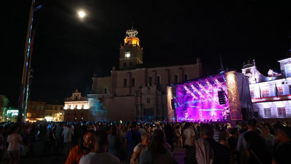 Evento musical en las fiestas de Medina del Campo