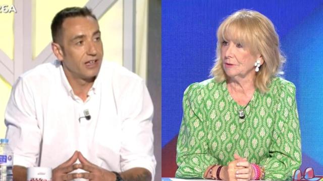 Emilio Delgado y Esperanza Aguirre en 'Todo es mentira'.