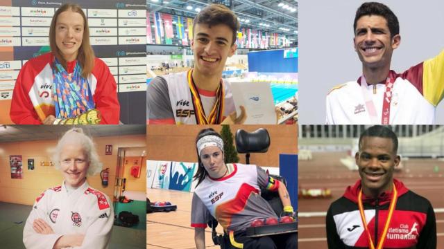 Marta Fernández, Luis Huerta, Álex Sánchez-Palomero, Marta Arce, Sara Aller y David José Pineda