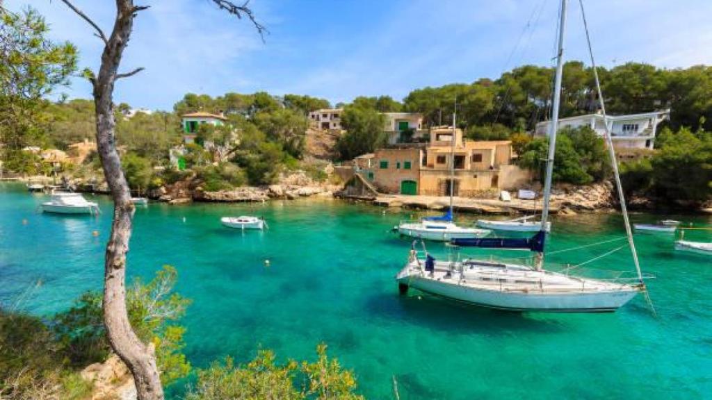 Vista de una de las playas de Figueres, en Gerona.