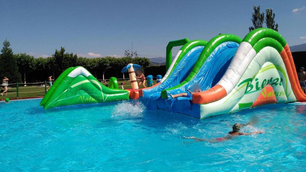 Piscinas de Camponaraya en la provincia de León