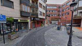 Entrada del Desierto Rojo, en la calle Doncellas, donde sucedieron los hechos