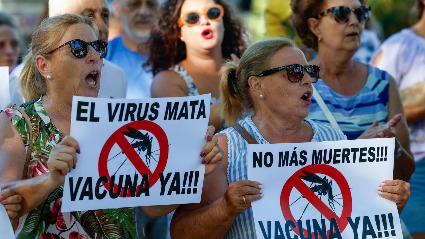 Concentraciones contra la fiebre del Nilo en Sevilla. Imagen de archivo.