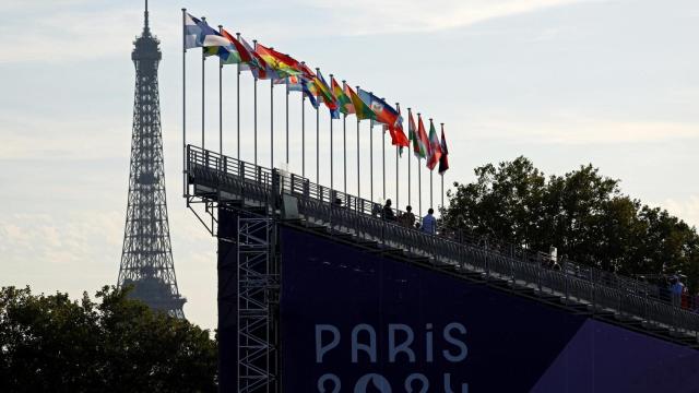 Una de las gradas durante los Juegos Paralímpicos de París 2024.