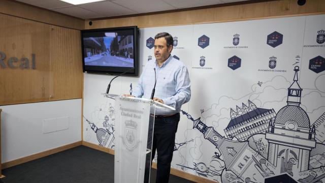 Miguel Hervás, concejal de Movilidad de Ciudad Real. Foto: Ayuntamiento.