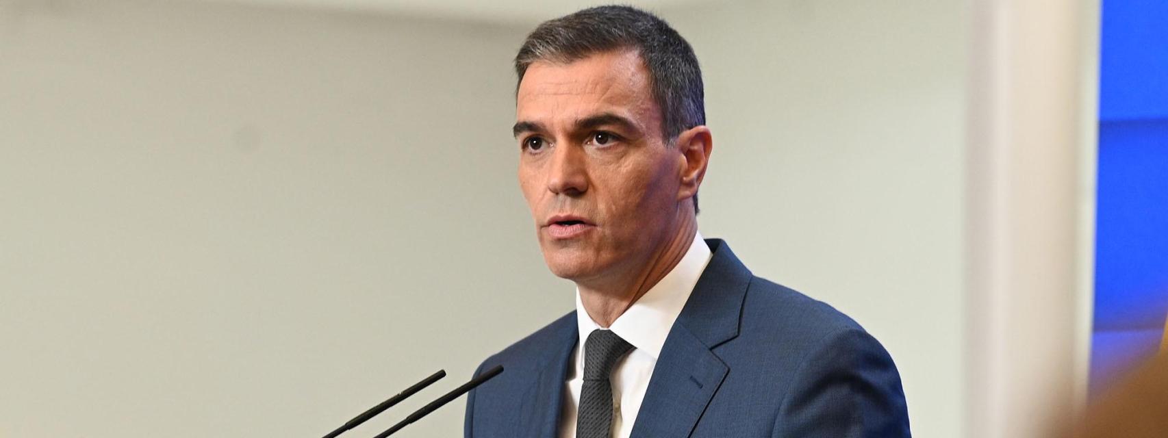 El presidente del Gobierno, Pedro Sánchez.