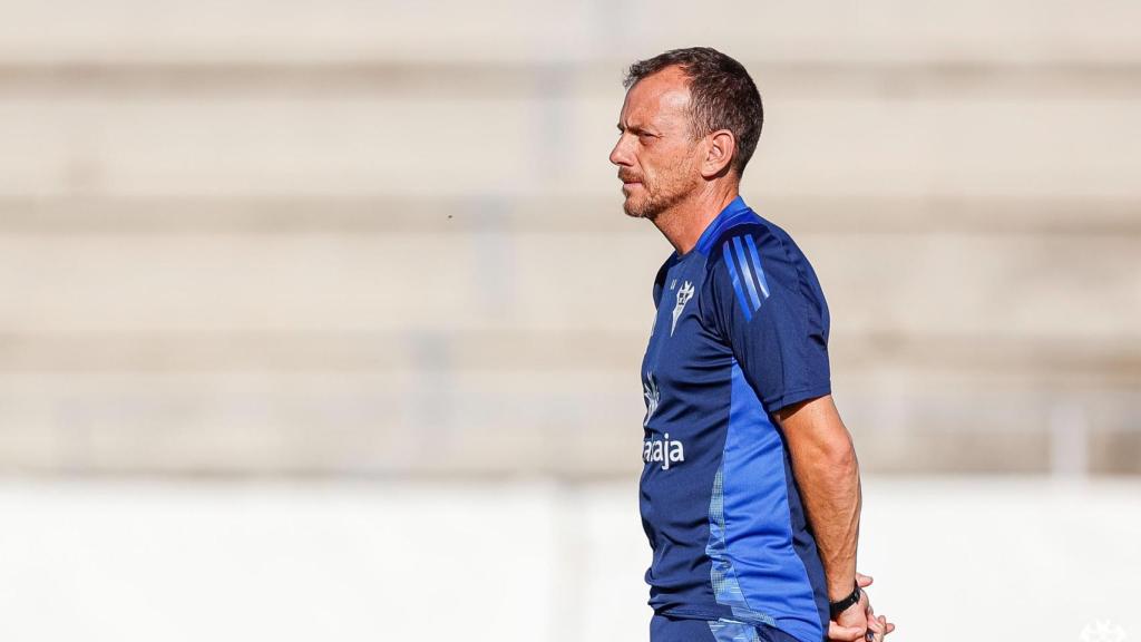 Alberto González, entrenador del Albacete Balompie