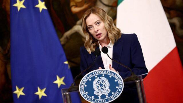 La primera ministra de Italia, Giorgia Meloni, en el mes de junio de 2024.