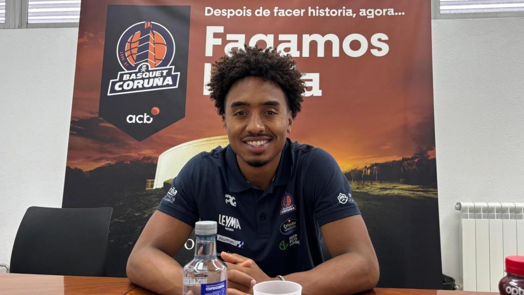 Brandon Taylor durante su presentación