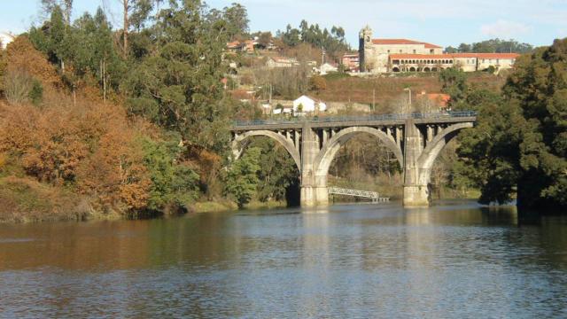 Río Lérez a su paso por Pontevedra.