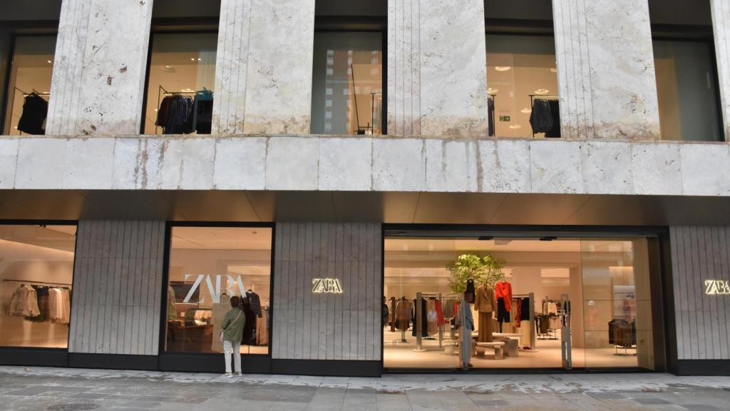 Fachada del nuevo Zara en Valladolid