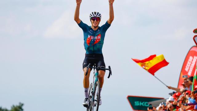 El aragonés Pablo Castrillo se corona en la Vuelta a España: gana la etapa y hace historia