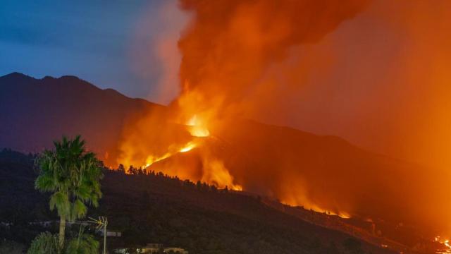 Erupción del volcán Cumbre Vieja en La Palma.