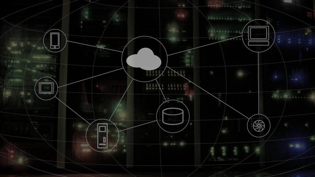 Diagrama de la computación en la nube. Imagen: Pixabay.