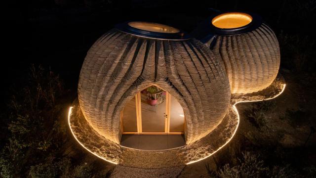 Los prototipos de la casa TECLA, impresa en 3D en cuestión de días