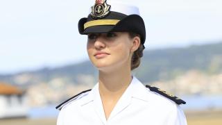 Así ha sido el primer día de la Princesa Leonor en la Escuela Naval de Marín: todas las imágenes