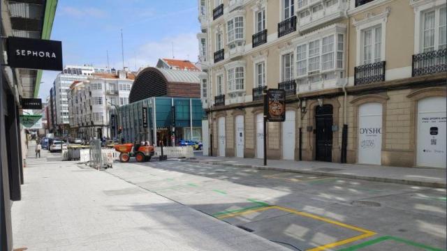 La calle Betanzos de A Coruña