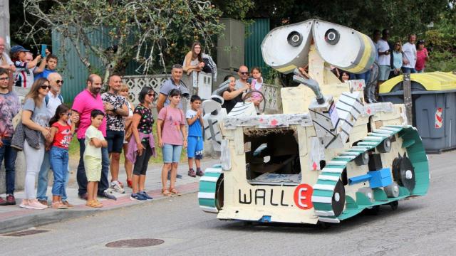 Las carrilanas regresan a Nigrán con la popular bajada de Carros de bolas de Camos