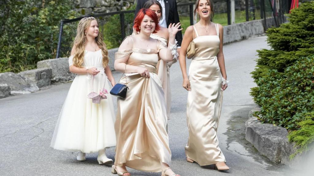 Las hijas de la princesa Marta Luisa de Noruega.