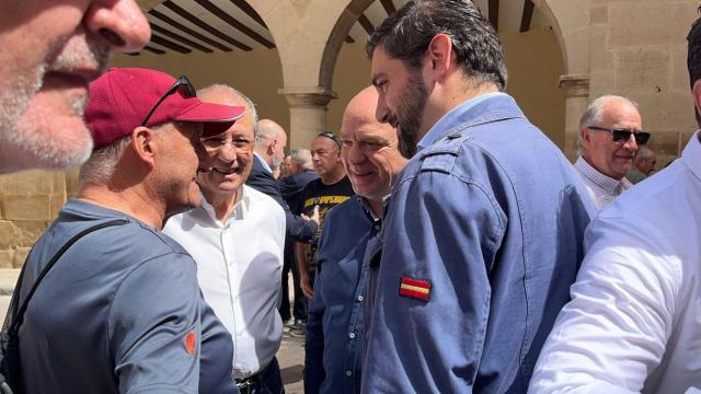 Alejandro Nolasco (Vox) en Mora de Rubielos.