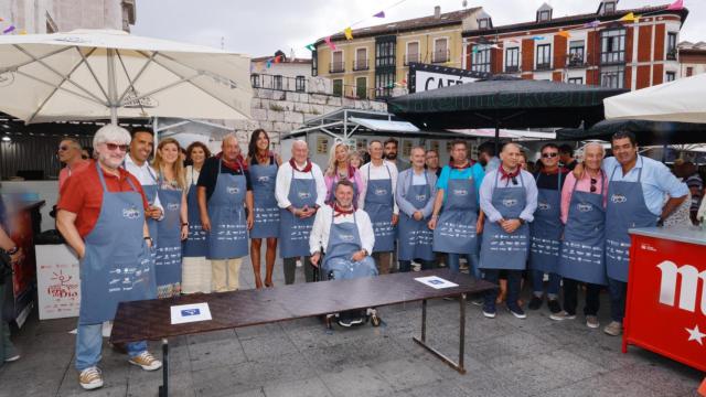 El alcalde de Valladolid, Jesús Julio Carnero, inaugura la Feria de Día