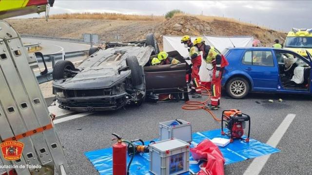 Accidente. Foto: CPEIS Toledo.