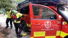 Rescatan el cuerpo sin vida de un anciano de 82 años caído en un bancal en Frigiliana.