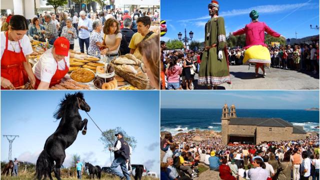 Fiestas de Galicia en el mes de septiembre