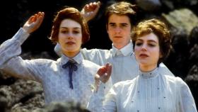 Stacey Tendeter, Jean-Pierre Léaud y Kika Markham, en 'Las dos inglesas y el amor' (1971), de François Truffaut