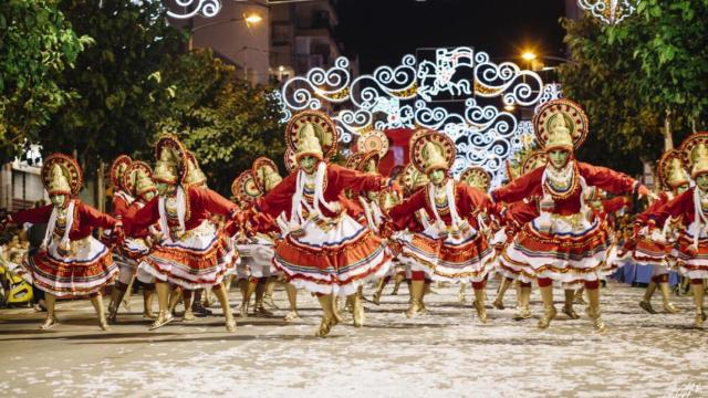 Las fiestas de los moros y cristianos de Mutxamel.