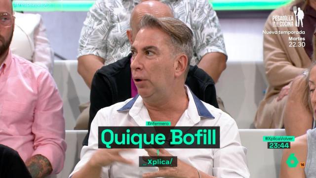 Enrique Bofill en 'laSexta Xplica'.