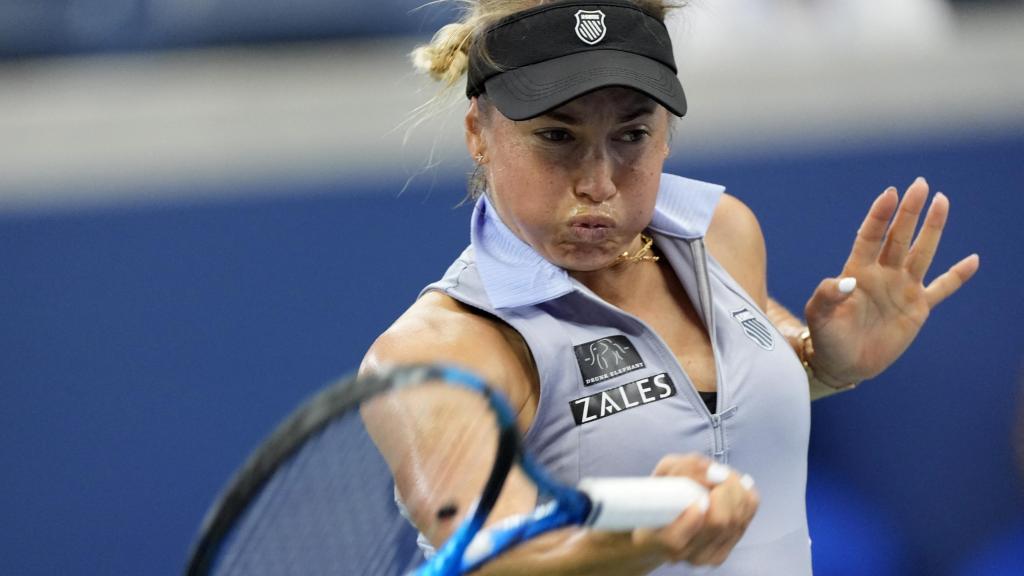 Putintseva, durante el US Open.