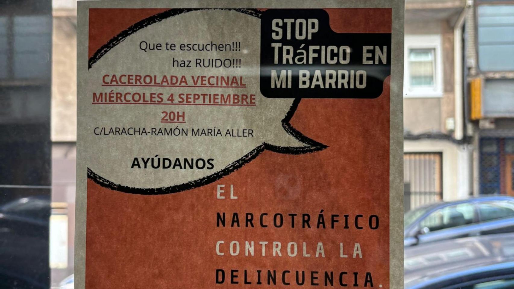 Vecinos del Agra del Orzán convocan una cacerolada por un narcopiso.