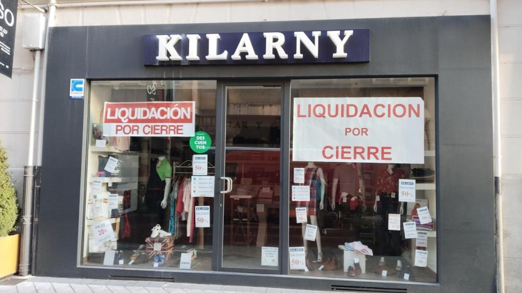 La tienda de Kilarny que anuncia su liquidación por cierre en Valladolid