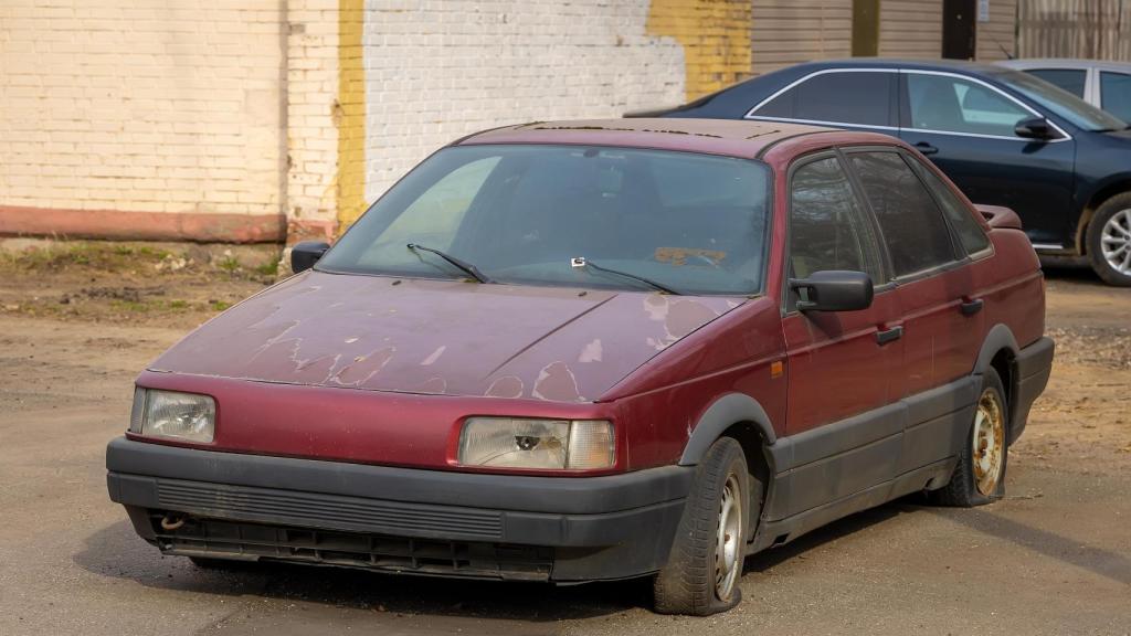 Vehículo abandonado