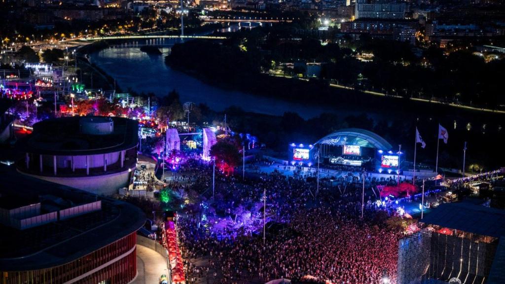 El Festival Vive Latino en Zaragoza en su edición de 2023