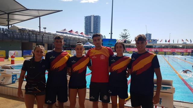 , Yael Mantecón Ruiz-Santaquiteria (C.D. SOS La Bañeza), Hugo Valenciano Miguélez (C.D. SOS La Bañeza), Lucía Zorrila Fernández (C.D. SOS La Bañeza), Javier Huerga Sánchez (C.D. SOS La Bañeza), Ana Bailón Barrios (C.D.S. Dragones) y Diego Corcoba Gil (C.D. SOS La Bañeza).