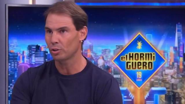 Rafa Nadal, en El Hormiguero.