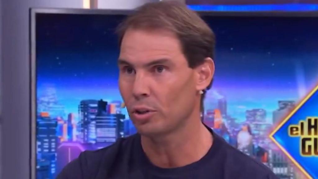 Rafa Nadal, en El Hormiguero.