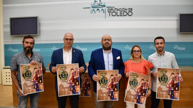 Presentación de las Jornadas Condales de Fuensalida en la Diputación de Toledo.