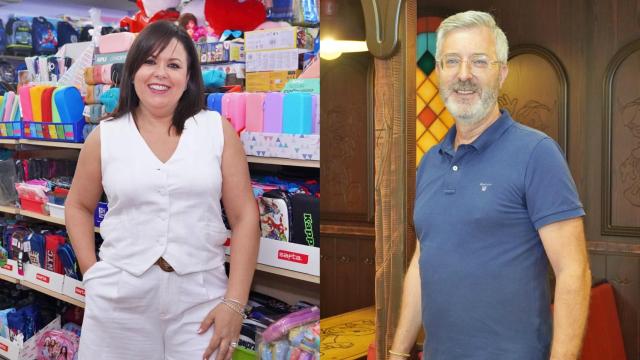 Eva Alarcón y Santiago Romero, los dos pregoneros de las Fiestas Patronales de Santomera 2024.