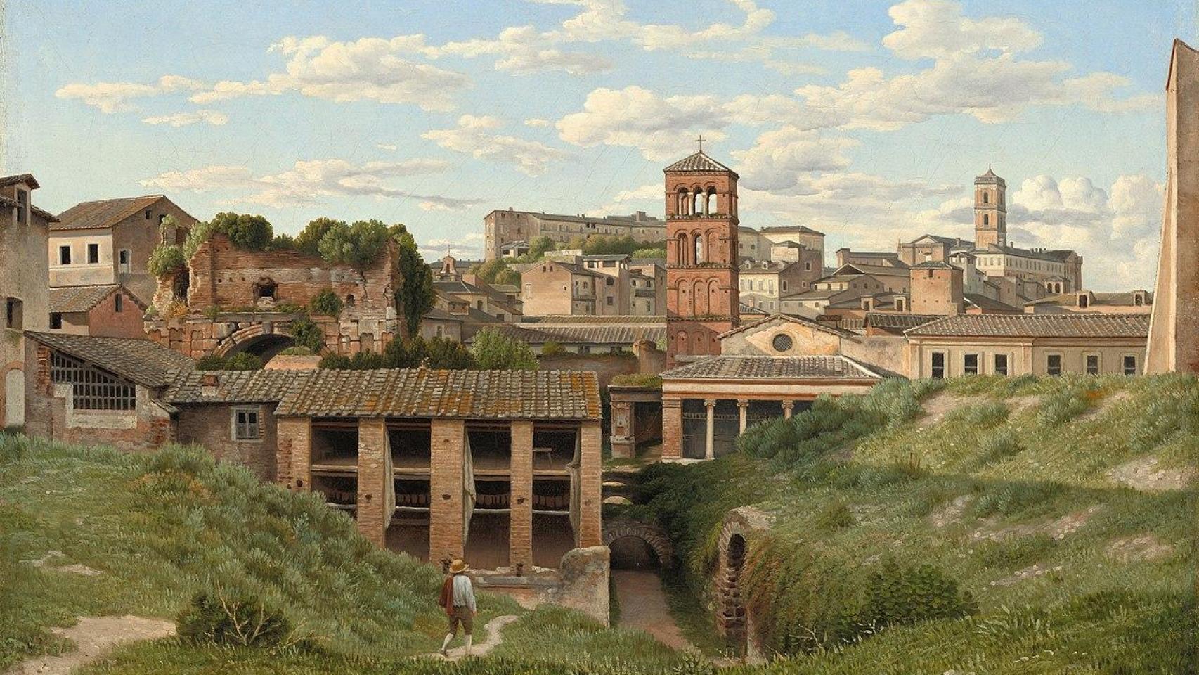 Óleo sobre lienzo de Christoffer Wilhelm Eckersberg.