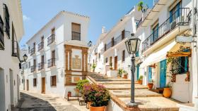 Calles del casco antiguo de Frigiliana