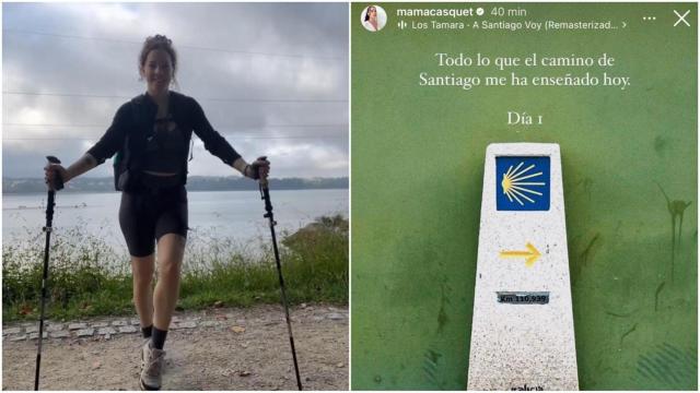 Noemí Casquet, empieza el Camino de Santiago