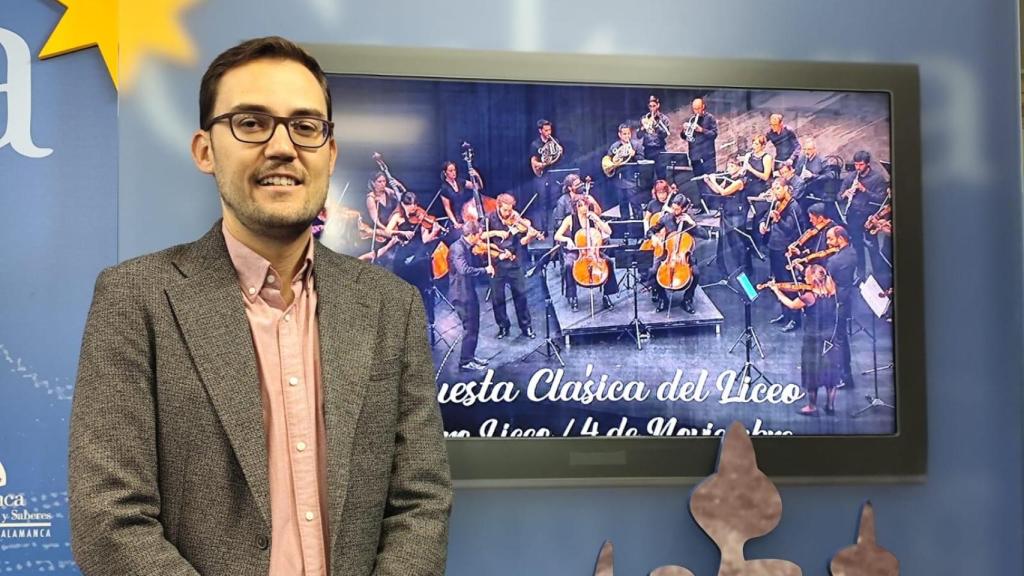 El concejal de Cultura y Turismo, Ángel Fernández Silva, presenta la programación cultural