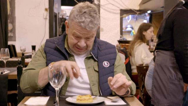 Alberto Chicote en el restaurante Nicasso de ‘Pesadilla en la cocina’.